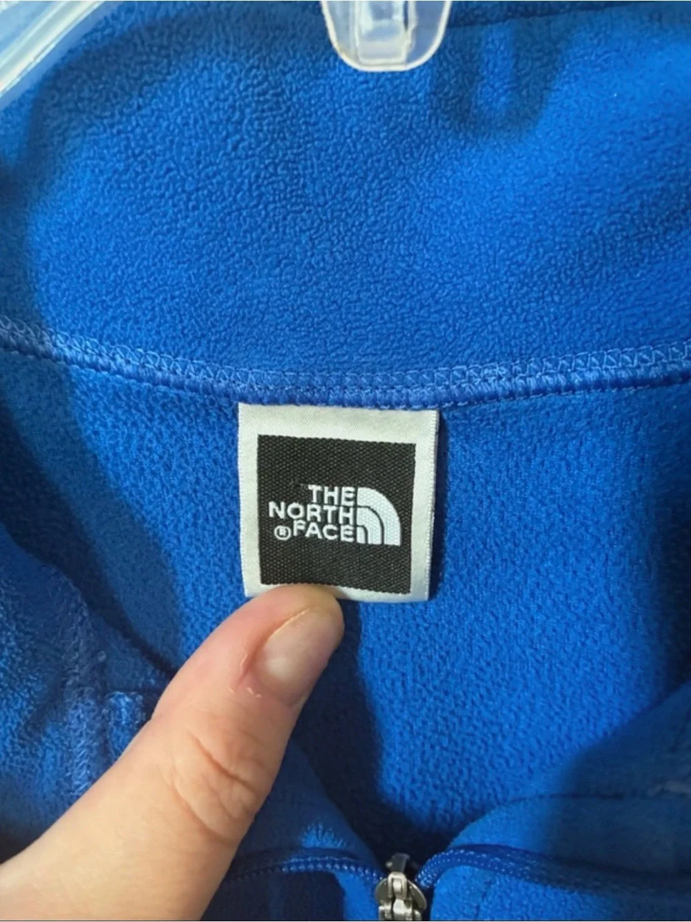 The North Face Men’s Royal Blue Quarter-Zip Fleece